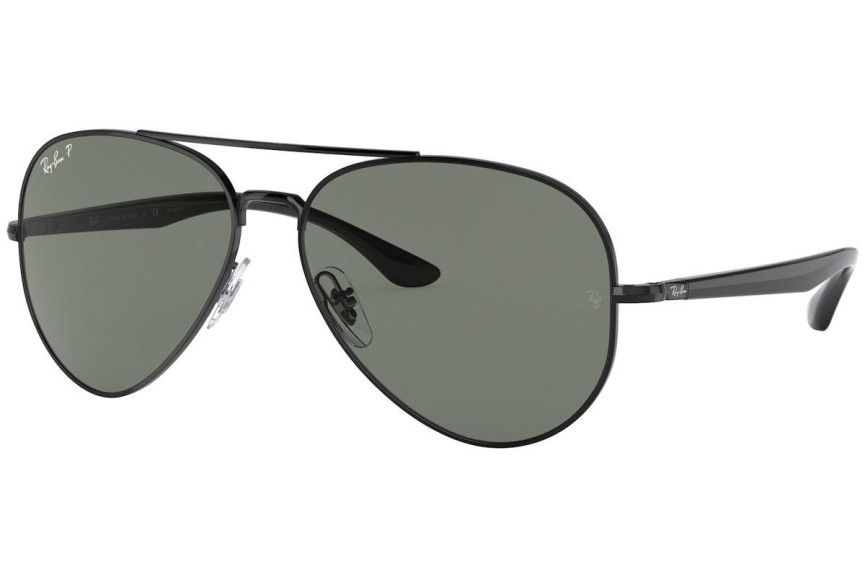 Zonnebril Ray-Ban RB3675 002/58 Polarized Pilot Zwart