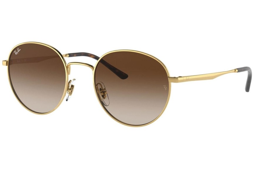 Zonnebril Ray-Ban RB3681 001/13 Ronde Goud