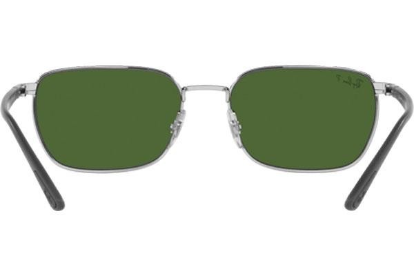 Zonnebril Ray-Ban Chromance Collection RB3684CH 003/P1 Polarized Rechthoekige Zilver