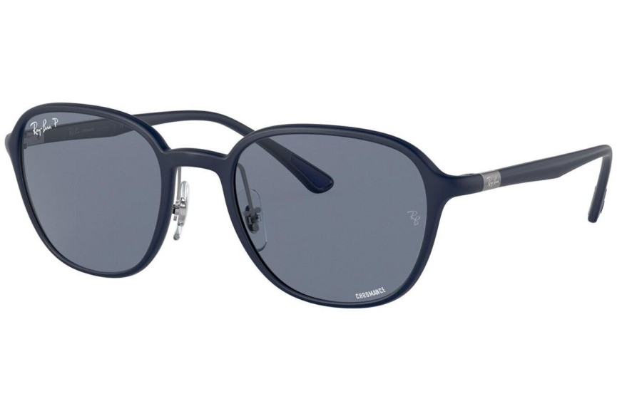 Zonnebril Ray-Ban Chromance Collection RB4341CH 6331BA Polarized Vierkant Blauw