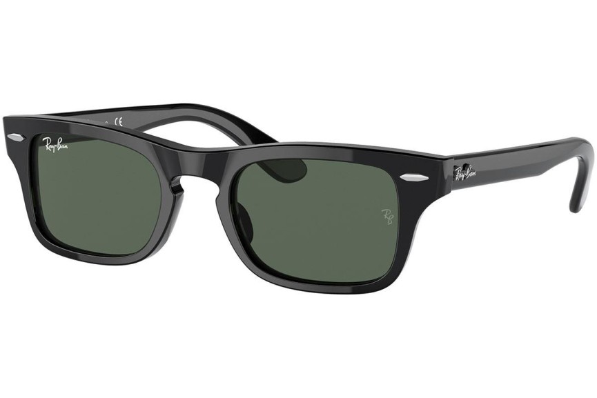 Zonnebril Ray-Ban Junior Burbank Jr RJ9083S 100/71 Rechthoekige Zwart