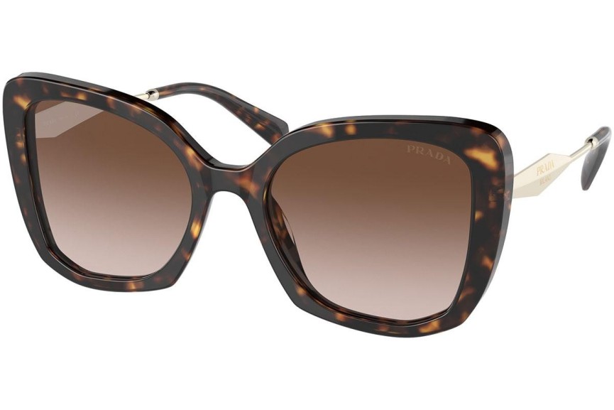 Zonnebril Prada PR03YS 2AU6S1 Cat Eye Havana