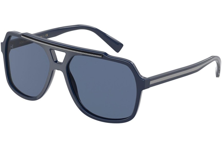 Zonnebril Dolce & Gabbana DG4388 328080 Pilot Blauw