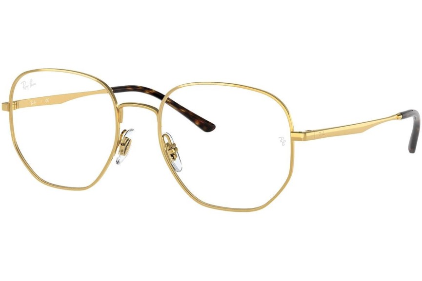 Brillen Ray-Ban RX3682V 2500 Vierkant Goud