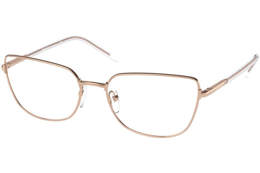 Brillen Prada PR59YV SVF1O1 Cat Eye Goud