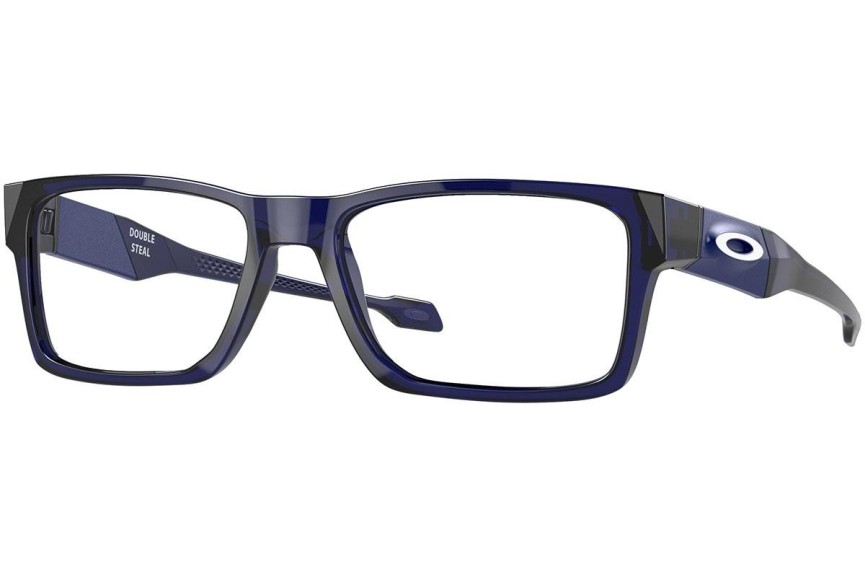 Brillen Oakley Double Steal OY8020-04 Rechthoekige Blauw