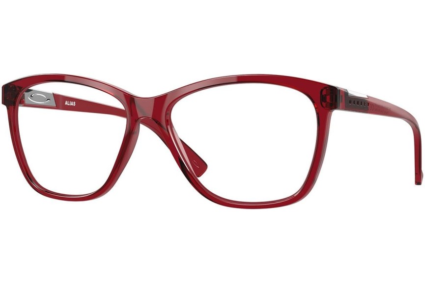 Brillen Oakley Alias OX8155-09 Vierkant Rood