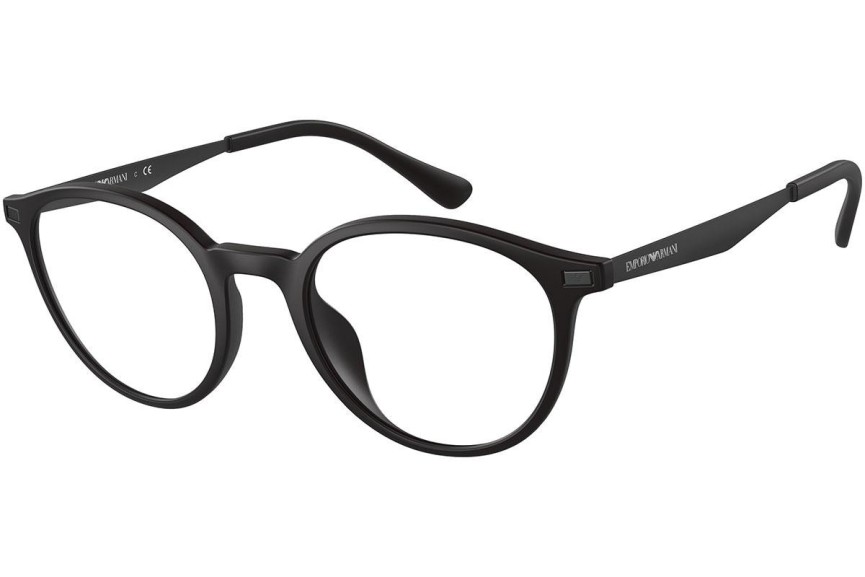 Brillen Emporio Armani EA3188U 5001 Ronde Zwart