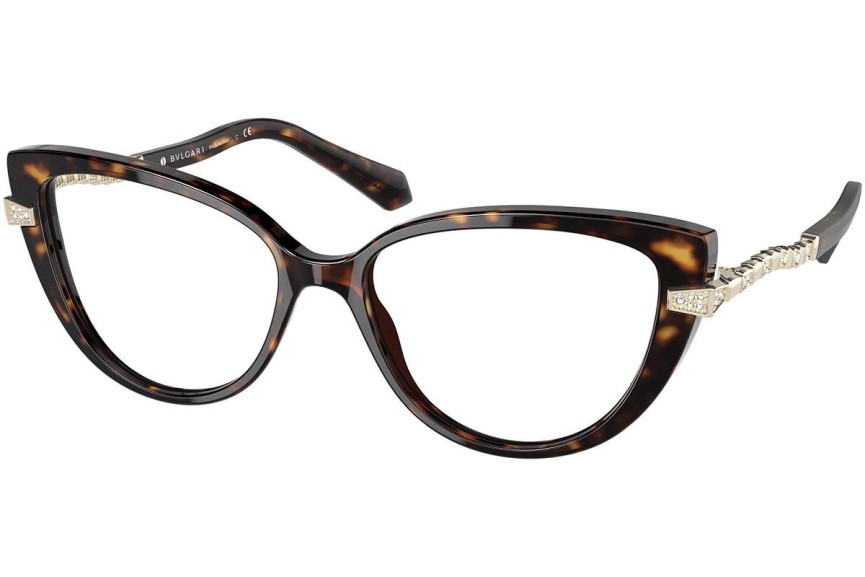 Brillen Bvlgari BV4199B 504 Cat Eye Havana