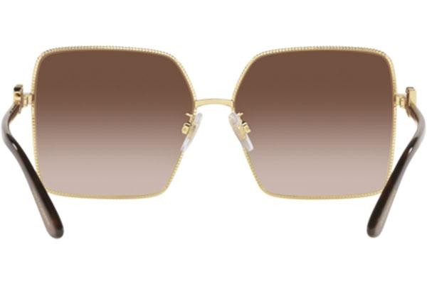 Zonnebril Dolce & Gabbana Timeless Collection DG2279 02/13 Vierkant Goud