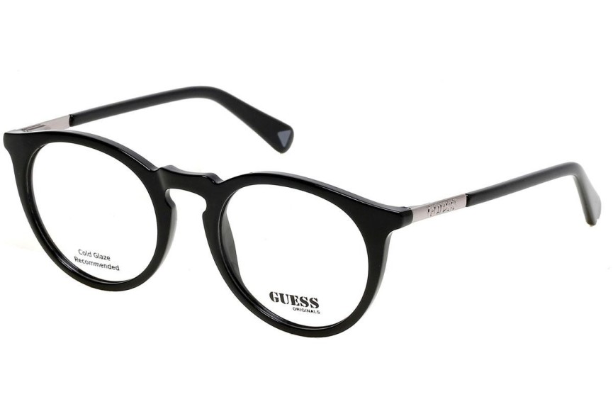 Brillen Guess GU8236 001 Ronde Zwart