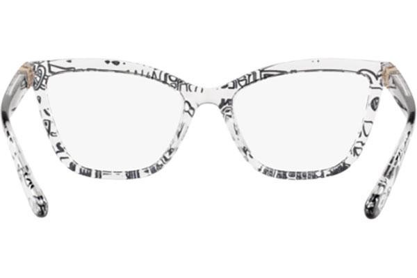 Brillen Dolce & Gabbana DG5076 3314 Cat Eye Transparant