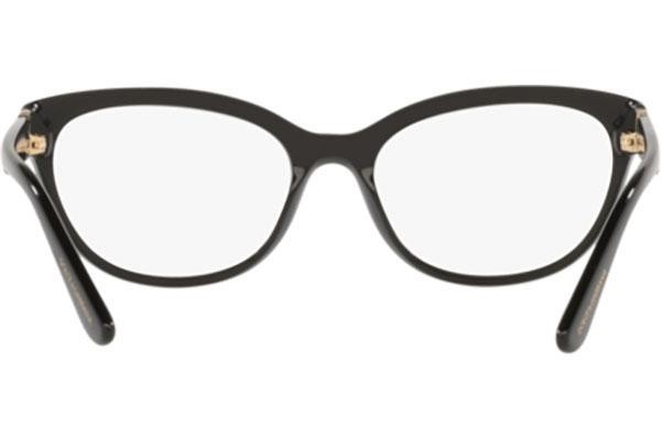 Brillen Dolce & Gabbana DG3342 501 Cat Eye Zwart