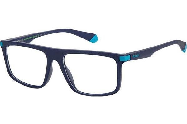 Brillen Polaroid PLDD448 ZX9 Vierkant Blauw