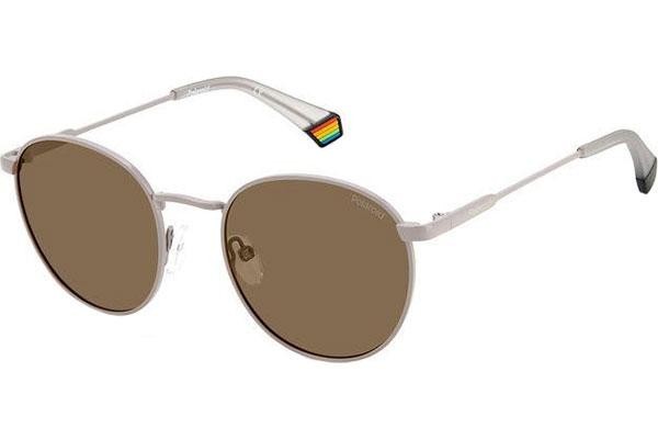 Zonnebril Polaroid PLD6171/S 10A/SP Polarized Ronde Beige