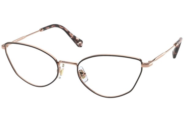 Brillen Miu Miu MU51SV 3311O1 Cat Eye Bruin