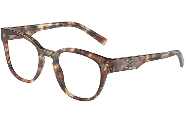 Brillen Dolce & Gabbana DG3350 3358 Ronde Havana