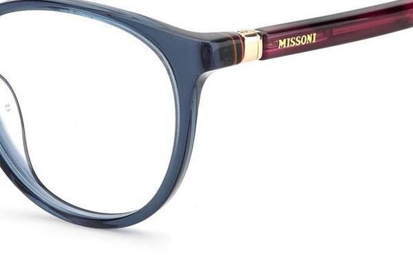 Brillen Missoni MIS0019 3UL Ronde Blauw