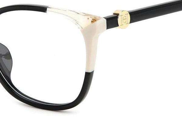 Brillen Carolina Herrera HER0113/G 9HT Ronde Zwart