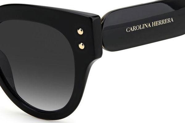 Zonnebril Carolina Herrera CH0008/S 807/9O Cat Eye Zwart