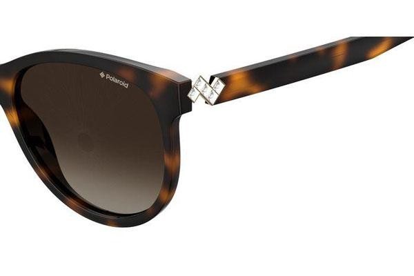 Zonnebril Polaroid PLD4079/S/X 086/LA Polarized Ronde Havana