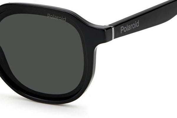 Zonnebril Polaroid PLD6162/S 807/M9 Polarized Ronde Zwart