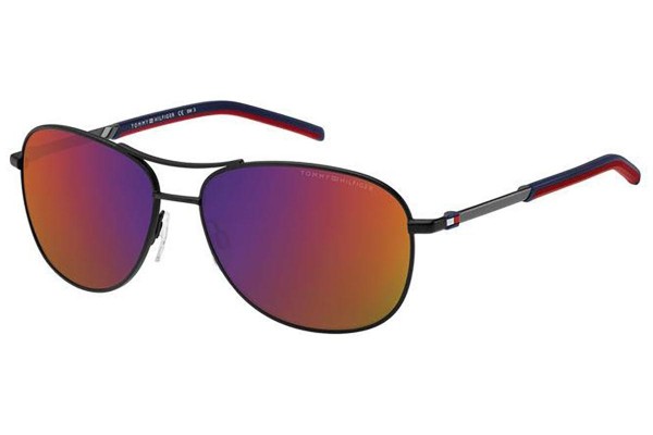 Zonnebril Tommy Hilfiger TH2023/S 003/MI Pilot Zwart