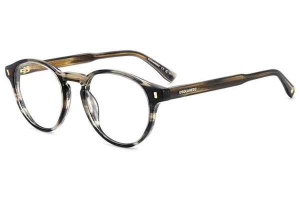 Brillen Dsquared2 D20080 2W8 Ronde Havana