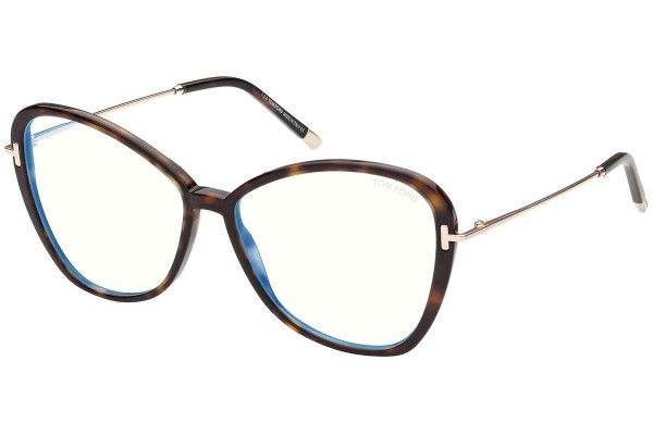 Brillen Tom Ford FT5769-B 052 Cat Eye Havana