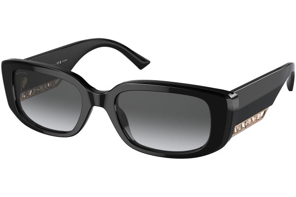 Zonnebril Bvlgari BV8259 501/T3 Polarized Rechthoekige Zwart