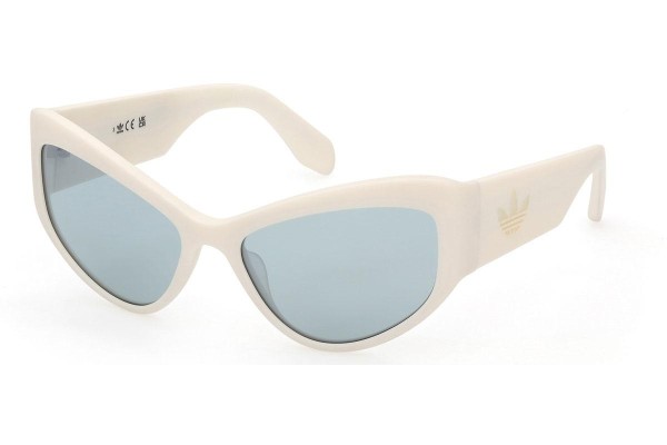 Zonnebril Adidas Originals OR0089 21X Cat Eye Wit