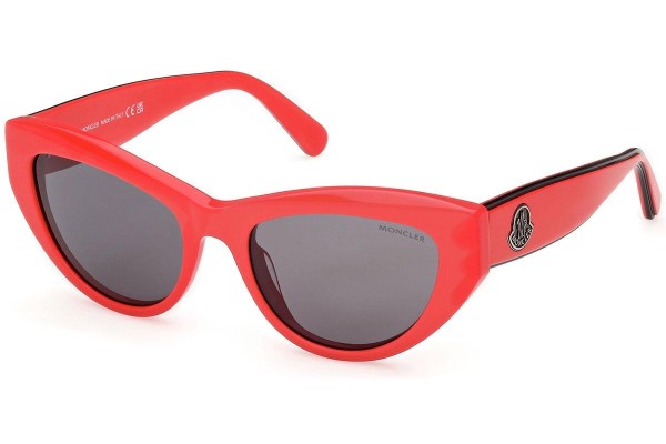 Zonnebril Moncler ML0258 66A Cat Eye Rood