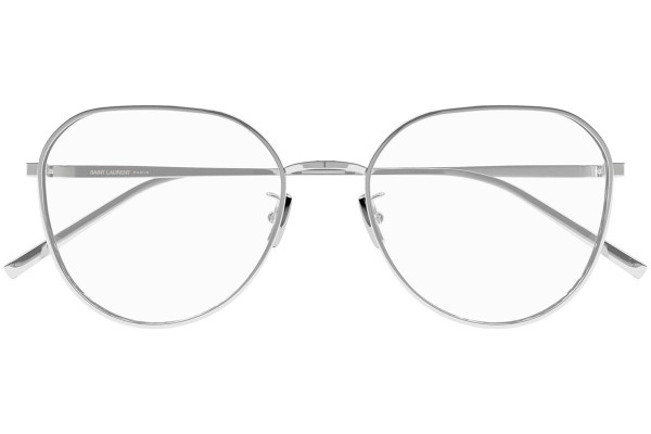 Brillen Saint Laurent SL484 002 Ronde Zilver