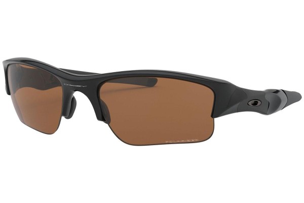 Zonnebril Oakley Flak Jacket XLJ OO9009 26-243 Polarized Rechthoekige Zwart