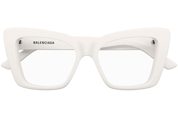 Brillen Balenciaga BB0297O 003 Cat Eye Wit