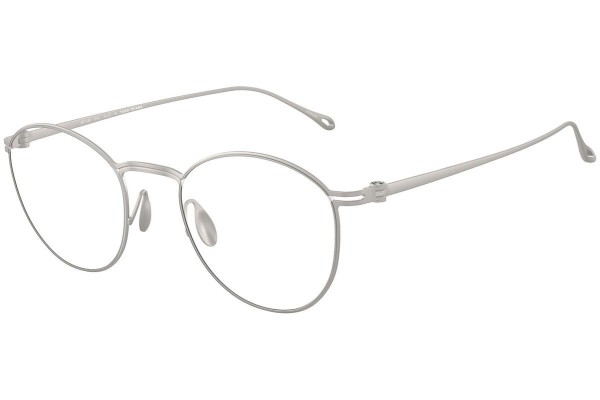 Brillen Giorgio Armani AR5136T 3346 Ronde Zilver