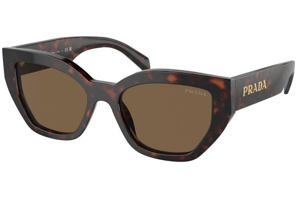 Zonnebril Prada PRA09S 16N5Y1 Cat Eye Bruin