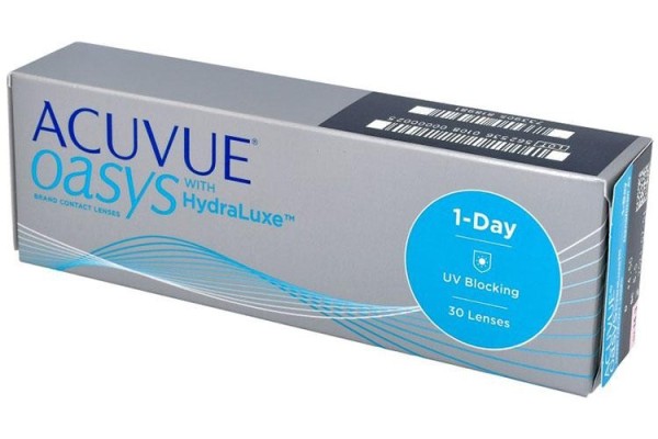 Dagelijks Acuvue Oasys 1-Day met Hydraluxe (30 lenzen)