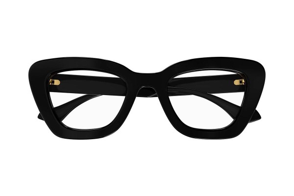 Brillen Gucci GG1555O 001 Cat Eye Zwart