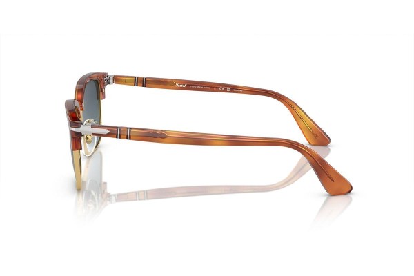 Zonnebril Persol PO3327S 96/S3 Polarized Rechthoekige Havana