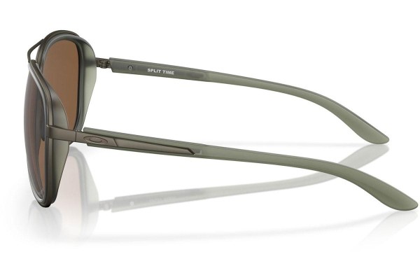 Zonnebril Oakley Split Time OO4129 412925 Pilot Groen