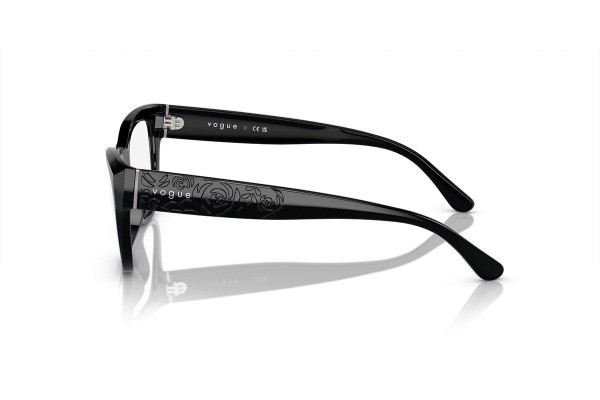 Brillen Vogue Eyewear VO5528 W44 Cat Eye Zwart