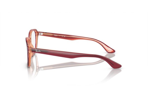 Brillen Ray-Ban Junior RY1627 3947 Rechthoekige Rood