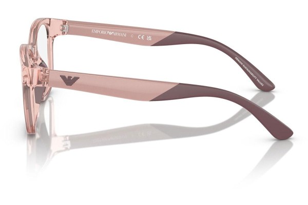 Brillen Emporio Armani EK3003 5544 Rechthoekige Roze