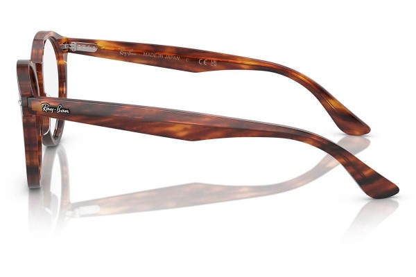 Brillen Ray-Ban Larry RX7680V 2144 Ronde Havana