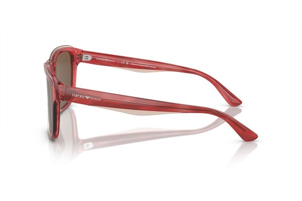 Zonnebril Emporio Armani EA4208 605373 Rechthoekige Rood