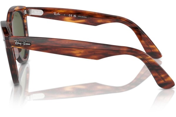 Zonnebril Ray-Ban Wayfarer Way RB2241 954/58 Polarized Ovaal Havana