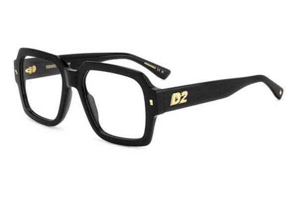 Brillen Dsquared2 D20148 807 Vierkant Zwart