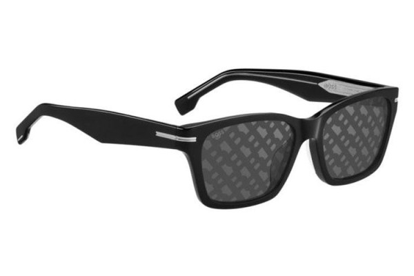 Zonnebril BOSS BOSS1739/F/SK 807/MD Polarized Rechthoekige Zwart