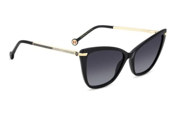 Zonnebril Carolina Herrera HER0262/S 807/9O Cat Eye Zwart